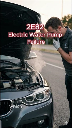 BMW Code 2E82: Your Water Pump Shut Down (Don't Ignore This!)