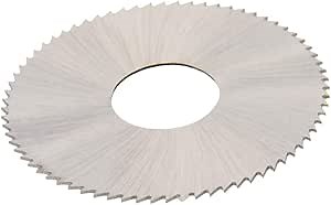 Utoolmart 60mm x 16mm x 0.5mm 72T HSS Steel Round Slitting Saw Cutter