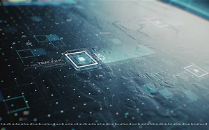 4K 科技感三维LOGO演绎视频