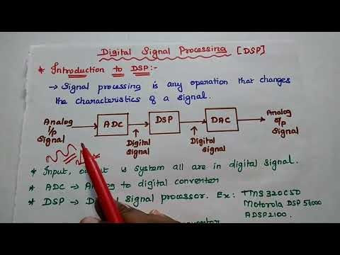 DSP - Introduction to Digital Signal Processing in Tamil - DTSP