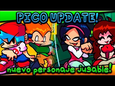 NUEVO SELECTOR DE PERSONAJES!!? PICO JUGABLE!! I Friday Night Funkin' [UPDATE 5.0]
