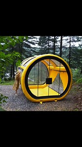 553K views · 5.6K reactions | Camping in heavy rain with yellow balloon tent #campinglife #camping #survival #bushcraft #campingtrip #satisfying #asmr #foryou | Camping videos Survival | Facebook