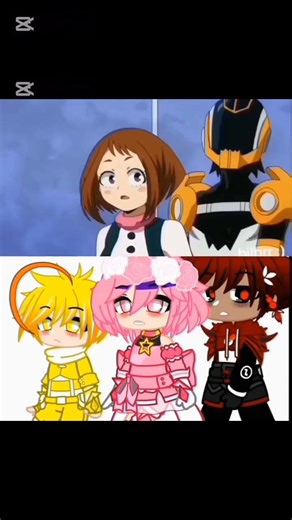 Comparing MHA and Alphabet Lore LMNOP powered up|Gacha Club| #alphabetloreanimation #myheroacademia