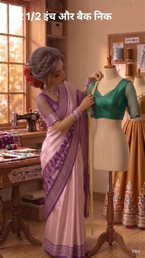 Blouse Shoulder Falling Problem Solution | Why Do Blouse Shoulders Slip? #shorts #navtisaaj part2