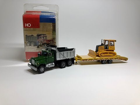Walthers Mack Dump Truck Build HO Scale 1:87