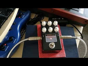Mosky Audio 'Classic M-Shall' Speaker Simulator Guitar Pedal Demo
