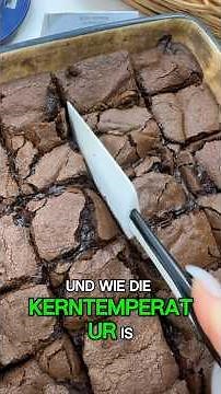 Brownies aus dem Thermomix mit dem SENSOR für die perfekte Kerntemperatur #thermomixsensor #sensor