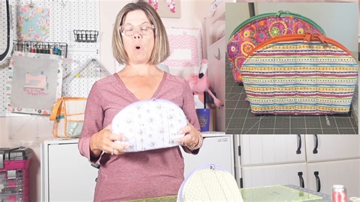 Make a fun Clam Up Bag! Kit is now available to make two bags! Great for beginning sewers and bag makers! https://usfabricshop.com/products/the-clam-up-class-kit-sewing-with-kristene #USFabricShop #sewingwithkristene #SewingProjects #SewingCommunity #FabricLovers | US Fabric Shop