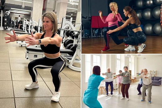 How many squats you should be able to do — without a break — at every age