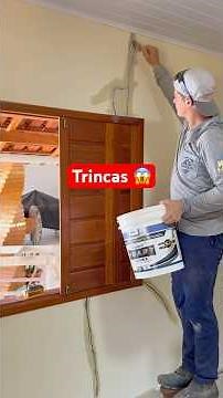 Como resolver problemas de trincas e reboco descascando #dicas #obra #construção #pedreiro #reforma
