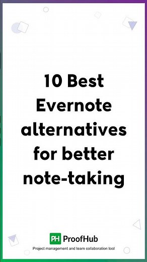 10 Best Evernote alternatives for better note-taking #notetaking