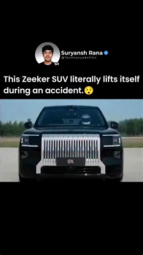 Suryansh Rana on Instagram: "Zeekr’s new 9X flagship SUV sets a new benchmark in safety and intelligent driving. Built on an advanced 900 V high-voltage SEA-S platform, the 9X integrates a powerful suite of perception sensors and AI-driven systems that monitor the environment in real time. Through its G-Pilot intelligent driving and AI digital chassis, the SUV can detect dynamic hazards and perform proactive evasive maneuvers, helping reduce risk before drivers react. The combination of high-pre