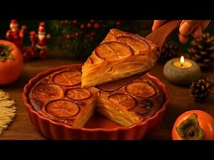 Invisible Persimmon Cake — Your Christmas Guests Will Think It’s Magic