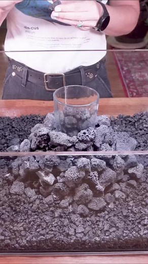 Making a Volcano Fish Tank 🌋#shots #trending #fypシ゚viral #viraltiktok #viralvideo #fypシ #viral