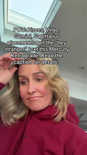 I promise Mercury does not spray exes everywhere 🫠 It targets unfinished relational contracts and only where there is still energetic charge. If you are truly done, you may not get a person at all! You may get validation, or a deep sense of peace instead. And if someone does come back, it is not because the connection is meant to repeat! It’s probably because it is ready to close. So buyer beware 👀 and keep reading for the details. This retrograde is most active for Pisces and Virgo placements