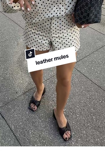 Gorgeous leather mules!! Perfect for season. Grab your style in these! #tiktokshopcreatorpicks #leathermules #vincecamutomules #tiktokshoploveatfirstfind #womensfashionsandals @QVC, Inc