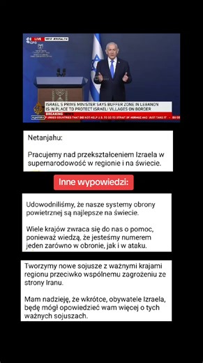 Geopolityka w Izraelu i rola Netanjahu