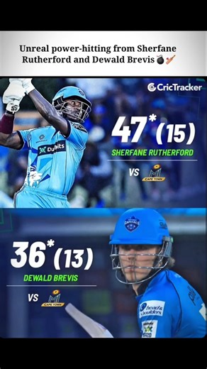 Power hiting💀⚡#sa20league2025