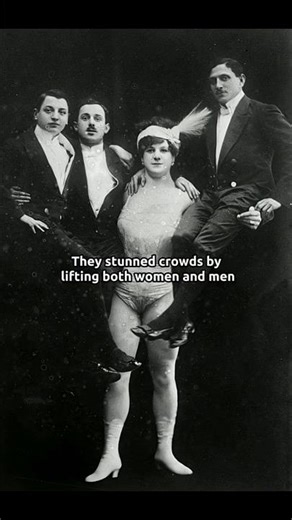 She is the strongest 19th century Woman!! #liftandcarry #fbb #musclemommy