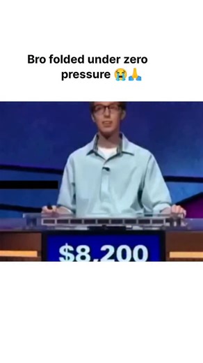 scene feels on Instagram: "😆 intresting fact: Video Analysis: The Jeopardy "Pressure" Meme The Viral "Jeopardy" Edit — This widely circulated clip features an edited version of the game show Jeopardy! where a contestant named Ryan appears to be faced with a highly controversial and racially charged statistic. In reality, the video is a digital parody; the prompt displayed on the screen was never part of an actual episode. The creator of the meme cleverly spliced footage of Ryan’s hesitant react