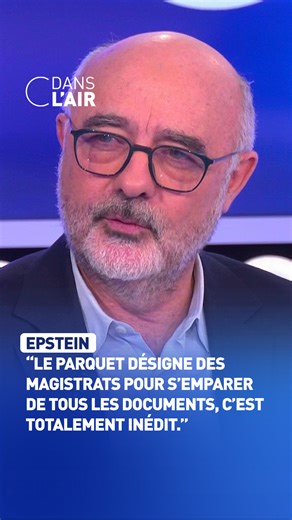 Epstein : "La procureure de Paris a fait quelque chose d’assez inédit. Elle a recentralisé toutes les plaintes et, au-delà de ça, le parquet désigne des magistrats pour s’emparer de tous les documents. Cela consiste à dire : tout est lié." 👤 Laurent Valdiguié, journaliste d’investigation Marianne (@mariannelemag), dans l'émission #cdanslair du mardi 17 février 2026 présentée par Caroline Roux (@carolineroux). #Epstein #EpsteinFiles | C dans l'air