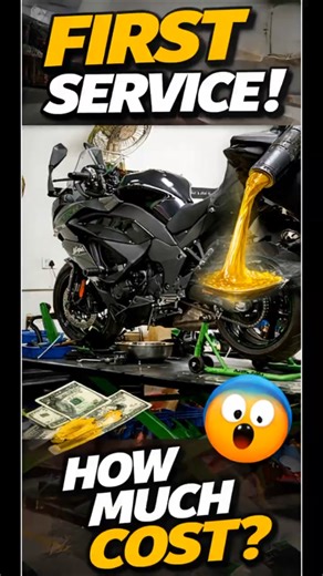 My Ninja 1100SX First Service Done! 😳 Cost, Experience & First Ride After Service