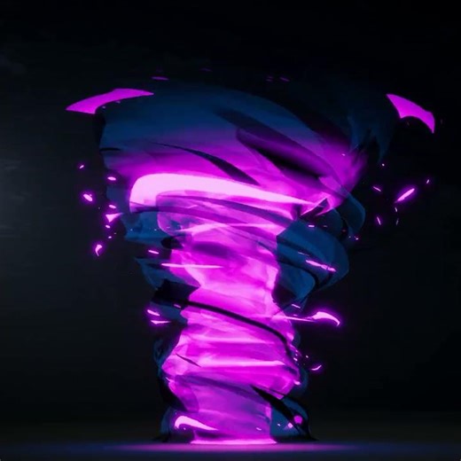 VFX Tornado made in Unity #animation #blender #3danimation #gaming #art #games #vfx