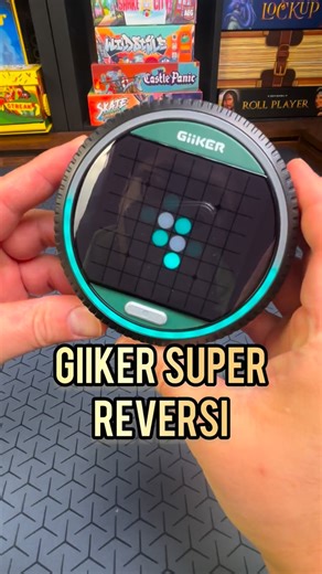 WoosunG 🎲 Board Game Geek on Instagram: "This is Giiker Super REVERSI is a portal chess like strategy game with a variety of game modes and challenges. I take this with me everywhere! If this looks like a game for you, you can find it @walmart #giikersuperslide #superslide #giiker"