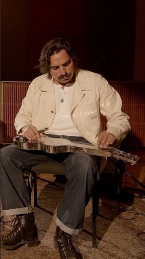 Hermanos Gutiérrez playing "Low Sun" at The Current ☀️ #guitar #instrumental #shorts