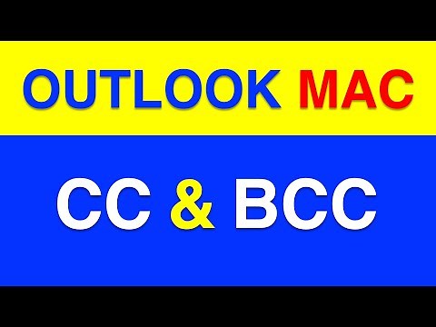 How to add BCC In Outlook [ MAC ]