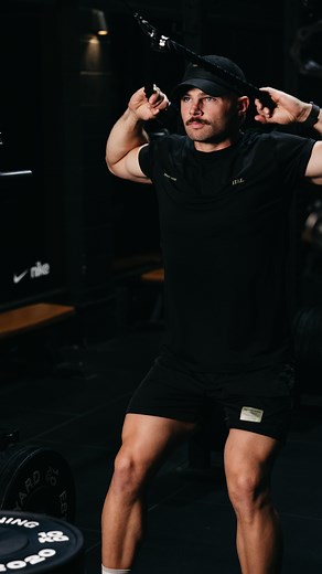 Face pull vs high row Face pull Rope finishes at eye line, elbows...