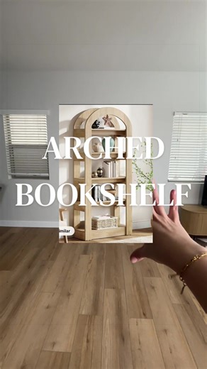 Stunning Arched Bookshelf Assembly