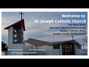St. Joseph Catholic Church, Pueblo, CO Live Stream
