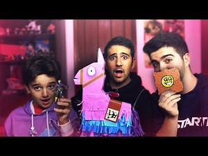 WE'RE OPEN THE *OFFICIAL* FORTNITE FLAME! FORTNITE TOYS - ElChurches