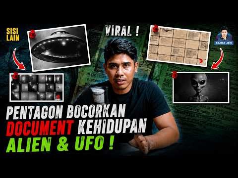 The Pentagon leaks documents on the existence of aliens and UFOs.
