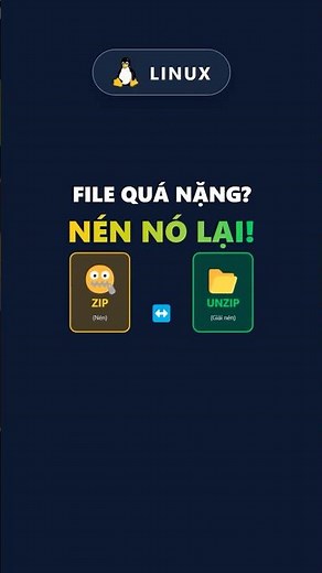 Compressing and decompressing files in Linux #cuongit #linux #devops