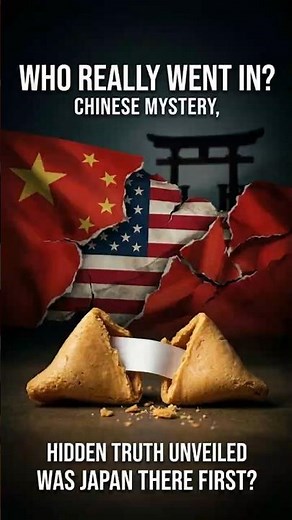 The Surprising Origin of Fortune Cookies #history #foodhistory #historyfacts #shorts #facts