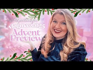 2025 Vlogmas Day 00 | Yarn Advent Preview + Festive Members Only KAL