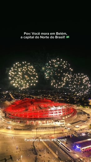 Belém em 4K | Belém completa 410 anos no dia 12. São quatro séculos de história cravados à beira do rio, onde cada rua, cada praça e cada prédio contam... | Instagram
