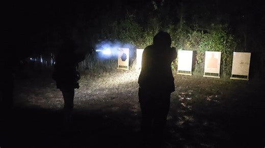 Students working drills with weapon-mounted lights during our Basic Low Light Handgun Training Course. #2A #BasicLowLightHandgun #FirearmsTraining #HandgunTraining #Tactical #TacticalTraining #Training | Black Swan Defense | Facebook