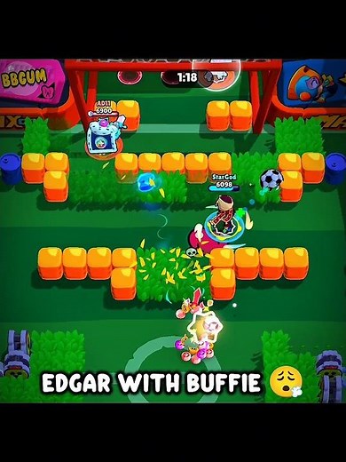 Edgar is the best brawler now ☠️ #brawlstars #keepbrawlalive #bassboosted