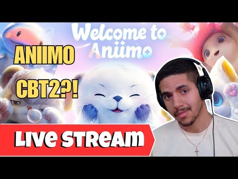 Aniimo CBT2 LIVE 🔥 Day 1 Gameplay & First Impressions (Beta Access)