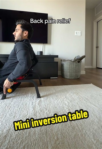 Experience Relief with a Mini Inversion Table