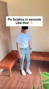 3.1M views · 14K reactions | Fix Sciatica in Seconds!  #sciaticarelief #physicaltherapy | Physical Therapy Session | Facebook