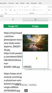 19K views · 66 reactions | Convert Image URL to Image in Excel! #excel #exceltricks #excelhacks #excelshorts #exceltutorial #learnexcel #mrexceltamil | Mr Excel Tamil | Facebook