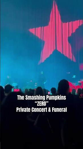 The Smashing Pumpkins Performing “ZERO” at its funeral