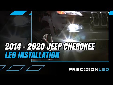 Jeep Cherokee LED Fog Light How To Install - 4th Gen | 2014 - 2020