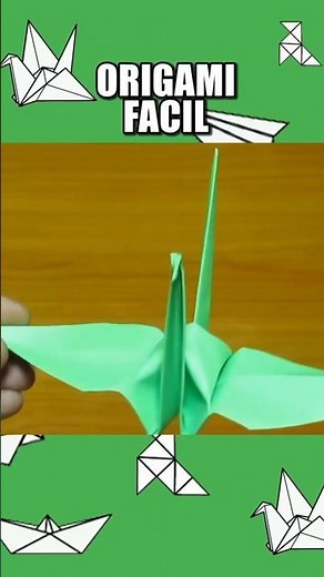 ESPECTACULAR GRULLA DE PAPEL | ORIGAMI FACIL
