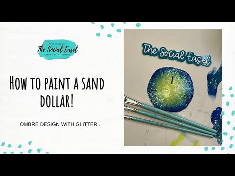 Learn How to Paint a Sand Dollar!