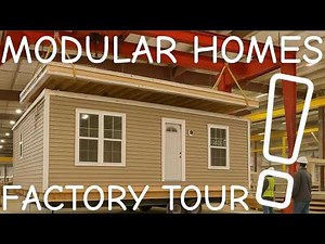 Modular Home Factory Tour.